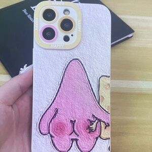 Pink and Yellow Phone Case